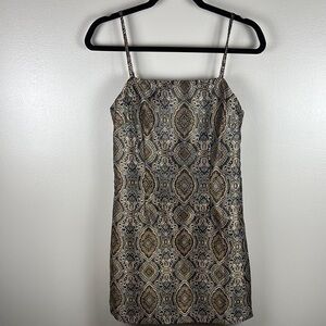 NWOT Vici Patterned Midi Dress